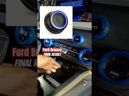 Ford Bronco sound system final result #caraudio #carcustom #sound #broncos #fordbronco #ford