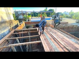 WoW Excellent! Roof Centering Techniques!-Construction of slab centering Work Accurately