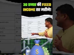 30 हजार की Fixed Income हर महीने ! #shorts #mutualfund #mukulagrawal