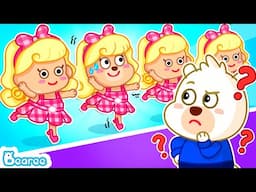 Will Bearee Find Bonnie Hiding Among Dancing Barbie Dolls? | Play Hide and Seek | Bearee Kids Show