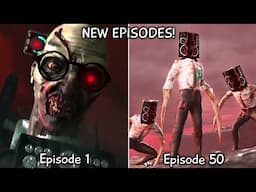 Skibidi Toilet Zombie Universe 1 - 50 All Episodes (60 FPS REMASTERED) New VIRUS (Episode 51?)