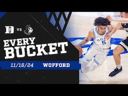 Duke 86, Wofford 35 | Every Bucket (11-16-24)