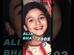 ALIA BHATT Age Transformation (1993-2025) then & now | #aliabhatt #rahakapoor Alia Bhatt old photos