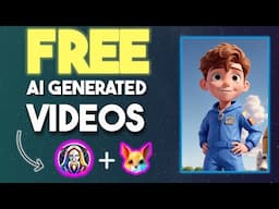 How To Create AI-Generated Disney Pixar Animations FOR FREE! | Make Money Online With AI