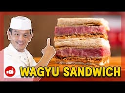 How To Make JAPANESE WAGYU Sandwich  | Authentic Japanese Recipe