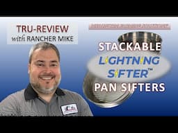 TRU-REVIEW - Mealworm Farming Solutions' Stackable LIGHTNING SIFTER™ Pan Sifters