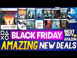 Tons of AMAZING New BLACK FRIDAY 2024 PlayStation Deals! 2024 PS5/PS4 Games CHEAPER