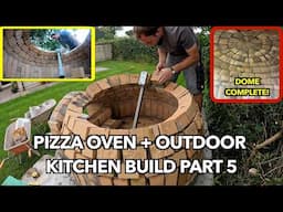 Pizza oven build part 5 - How to build the dome