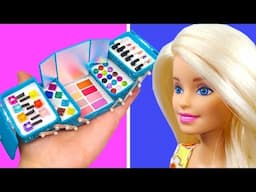 Barbie Doll Set. DIY Barbie Hacks. How to Make Miniature Crafts