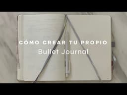 Bullet Journal minimalista 📖 Paso a paso y a tiempo real