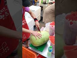 Huge watermelon juice you have to drink when you go to Taiwan!!!