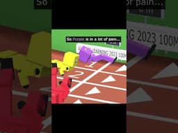 AI Olympics - 100m Race #ai #deeplearning