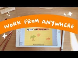 How I Was Able to Work From Anywhere as an Art Therapist