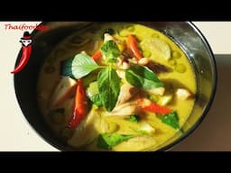 Thai Green Curry Gaeng Kiaw Wan full Recipe