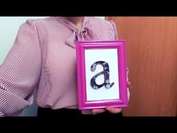 Framed Letter - Paper Quilling Video Demonstration