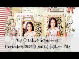 Ho Ho Ho! My Creative Scrapbook November Limited Edition Kits