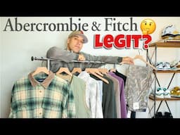 Abercrombie Fall/Winter “Try On” Clothing Haul 2024 - Hoodies - Flannels - Baggy Pants