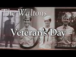 The Waltons - Veteran's Day  - behind the scenes with Judy Norton