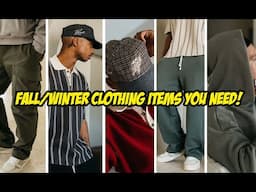 AFFORDABLE FALL & WINTER ESSENTIALS YOU NEED IN YOUR WARDROBE!