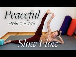 Peaceful Pelvic Floor Slow Yoga Flow for Hip & Pelvic Tension * 45 min * Prolapse Safe