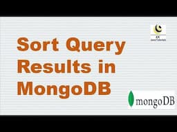 How to sort query results in MongoDB | MongoDB Tutorial