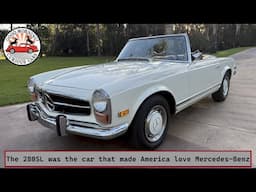 The 280SL was the car that made America love Mercedes-Benz