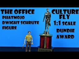 The Office Phatmojo Dwight Schrute figure/ Culturefly Dundie Award 1:1 scale