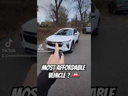 Most Affordable Vehicle? #automobile #chevy #family #cartok #car #trax #carreview #affordable #tech