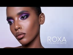 Purple Classic Smokey Eye Look ft. ROXA EYESHADOW PALETTE | Natasha Denona Makeup