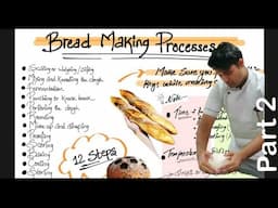 Bread Making Course| Part 2 | All Steps | In Detail | Concepts With Bonus