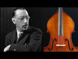 Stravinsky's Hidden Gem: Suite Italienne for Double Bass Revealed!