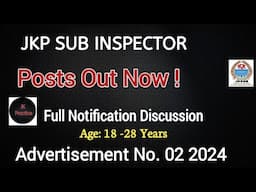 GOOD NEWS! JKP SUB INSPECTOR POSTS OUT NOW !