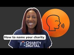 How to name your charity