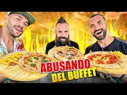 ABUSANDO DEL BUFFET DE PIZZA EN CHILE CON @TanoVillar *¡NO QUEREMOS PATATAS FRITAS!*