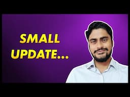 Just a SMALL UPDATE by Supriyo Panda