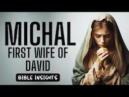 Michal: Love, Betrayal, and the Resilience of the Human Spirit | Bible Insights | women in the bible