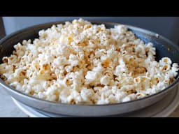 Cooking Basics: How to Make Popcorn on the Stove in a Skillet