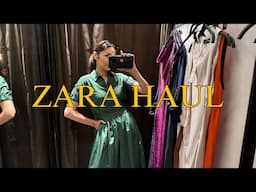 ZARA HAUL: I Tried The Most Expensive ZARA Dresses