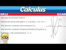 Calculus Grade 12 Exam Questions