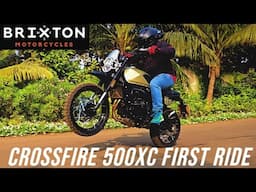 Brixton Crossfire 500XC First Ride Review | Screamin' Scrambler