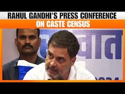 Rahul Gandhi Conducts A Press Conference On The Caste Census | News9 | Congress