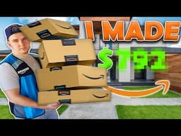 I Delivered Amazon Flex Packages for 24 HOURS | This Is How Much I MADE