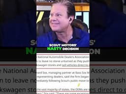 You Can't Sell Scout Motors! NADA Dealers Fight Consumer Direct Sales.