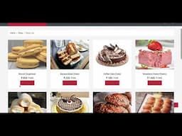 Online Bakery Shop - PHP MySQL BootStrap Responsive Latest Project