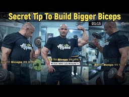 Secret Tip To Build Bigger Biceps | Biceps Workout | Mukesh Gahlot #youtubevideo