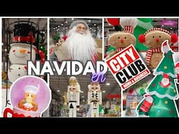 RECORRIDO CITY CLUB ✅️ DECORACIÓN NAVIDAD 2024