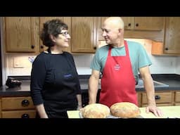 The Polish Chef goes to @Susanscookingschool for Peasant Skillet Bread