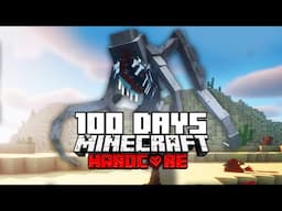 100 Days in a Terrifying Parasite Apocalypse in Hardcore Minecraft | Bad at the Game Edition