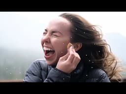 DOING MY MAKEUP IN A BLIZZARD!