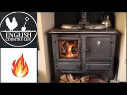 How to cook on a wood burning stove